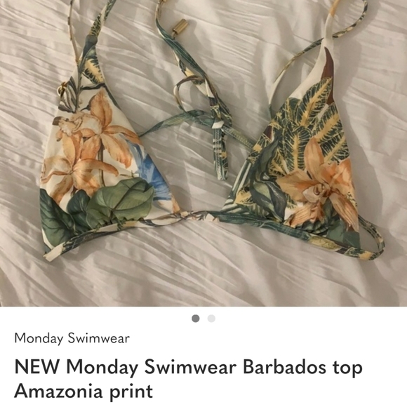 NWT Monday Swimwear Maui Top And Bottom - Picture 3 of 7